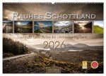 Rauhes Schottland (Wandkalender 2026 DIN A2 quer), CALVENDO Monatskalender