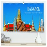Bangkok - Thailands Hauptstadt in bunten Bildern (hochwertiger Premium Wandkalender 2026 DIN A2 quer), Kunstdruck in Hochglanz
