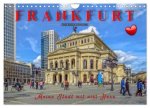 Frankfurt - meine Stadt mit viel Herz (Wandkalender 2026 DIN A4 quer), CALVENDO Monatskalender
