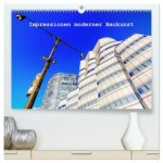 Impressionen moderner Baukunst (hochwertiger Premium Wandkalender 2026 DIN A2 quer), Kunstdruck in Hochglanz