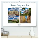 Wasserburg am Inn (hochwertiger Premium Wandkalender 2026 DIN A2 quer), Kunstdruck in Hochglanz