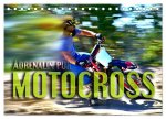Motocross - Adrenalin pur (Tischkalender 2026 DIN A5 quer), CALVENDO Monatskalender