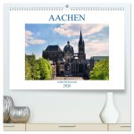 Aachen - Ansichtssache (hochwertiger Premium Wandkalender 2026 DIN A2 quer), Kunstdruck in Hochglanz