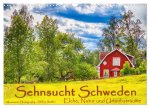 Sehnsucht Schweden - Elche, Natur und Urlaubsträume (Wandkalender 2026 DIN A3 quer), CALVENDO Monatskalender