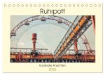 Ruhrpott - Kunstvolle Ansichten (Tischkalender 2026 DIN A5 quer), CALVENDO Monatskalender