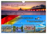 Reise durch Deutschland - Mecklenburg-Vorpommern (Wandkalender 2026 DIN A4 quer), CALVENDO Monatskalender