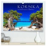 Korsika - Traumhafte Küsten am Mittelmeer (hochwertiger Premium Wandkalender 2026 DIN A2 quer), Kunstdruck in Hochglanz