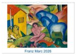 Franz Marc 2026 (Wandkalender 2026 DIN A3 quer), CALVENDO Monatskalender