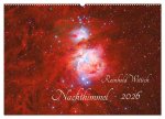 Nachthimmel (Wandkalender 2026 DIN A2 quer), CALVENDO Monatskalender