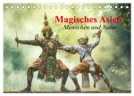 Magisches Asien. Menschen und Natur (Tischkalender 2026 DIN A5 quer), CALVENDO Monatskalender