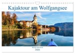 Kajaktour am Wolfgangsee (Wandkalender 2026 DIN A4 quer), CALVENDO Monatskalender