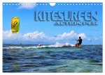 Kitesurfen - Action pur (Wandkalender 2026 DIN A4 quer), CALVENDO Monatskalender