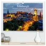 Edinburgh - Impressionen aus der schottischen Hauptstadt (hochwertiger Premium Wandkalender 2026 DIN A2 quer), Kunstdruck in Hochglanz