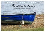 Plattdüütsche Sprökje 2026 (Tischkalender 2026 DIN A5 quer), CALVENDO Monatskalender