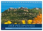 DER PELOPONNES (Tischkalender 2026 DIN A5 quer), CALVENDO Monatskalender