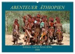 Abenteuer Äthiopien (Wandkalender 2026 DIN A2 quer), CALVENDO Monatskalender