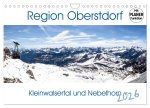 Region Oberstdorf - Kleinwalsertal und Nebelhorn (Wandkalender 2026 DIN A4 quer), CALVENDO Monatskalender