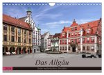 Das Allgäu - Seine malerischen Altstädte (Wandkalender 2026 DIN A4 quer), CALVENDO Monatskalender