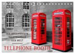 Die bekannteste Telefonzelle der Welt - Telephone Booth (Tischkalender 2026 DIN A5 quer), CALVENDO Monatskalender