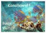 Bunte Vielfalt im Korallenriff (Wandkalender 2026 DIN A2 quer), CALVENDO Monatskalender