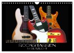 Rockgitarren im Blitzlicht (Wandkalender 2026 DIN A4 quer), CALVENDO Monatskalender