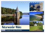 Naturwunder Wales (Tischkalender 2026 DIN A5 quer), CALVENDO Monatskalender