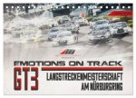 Emotions on Track - Langstreckenmeisterschaft am Nürburgring - GT3 (Tischkalender 2026 DIN A5 quer), CALVENDO Monatskalender