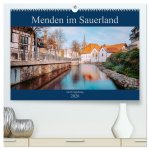 Menden im Sauerland und Umgebung (hochwertiger Premium Wandkalender 2026 DIN A2 quer), Kunstdruck in Hochglanz