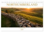 NORTHUMBERLAND 2026 (Tischkalender 2026 DIN A5 quer), CALVENDO Monatskalender