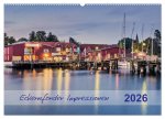Eckernförder Impressionen (Wandkalender 2026 DIN A2 quer), CALVENDO Monatskalender