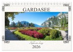 Gardasee - Idylle am Lago 2026 (Tischkalender 2026 DIN A5 quer), CALVENDO Monatskalender