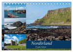 Nordirlands Highlights (Tischkalender 2026 DIN A5 quer), CALVENDO Monatskalender