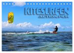 Kitesurfen - Action pur (Tischkalender 2026 DIN A5 quer), CALVENDO Monatskalender