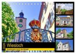 Wiesloch - Spaziergang durch die Altstadt (Tischkalender 2026 DIN A5 quer), CALVENDO Monatskalender