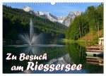 Zu Besuch am Riessersee (Wandkalender 2026 DIN A3 quer), CALVENDO Monatskalender