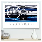 Oldtimer - Cockpits vergangener Zeiten (hochwertiger Premium Wandkalender 2026 DIN A2 quer), Kunstdruck in Hochglanz