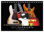 Rockgitarren im Blitzlicht (Tischkalender 2026 DIN A5 quer), CALVENDO Monatskalender