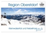 Region Oberstdorf - Kleinwalsertal und Nebelhorn (Wandkalender 2026 DIN A2 quer), CALVENDO Monatskalender