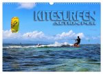 Kitesurfen - Action pur (Wandkalender 2026 DIN A3 quer), CALVENDO Monatskalender