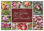 Ein Garten, der zum Verweilen einlädt (Wandkalender 2026 DIN A3 quer), CALVENDO Monatskalender