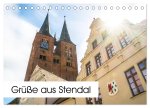 Grüße aus Stendal: Kalender 2026 (Tischkalender 2026 DIN A5 quer), CALVENDO Monatskalender