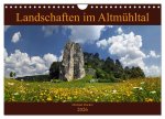Landschaften im Altmühltal (Wandkalender 2026 DIN A4 quer), CALVENDO Monatskalender