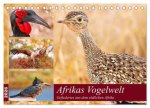 Afrikas Vogelwelt 2026 (Tischkalender 2026 DIN A5 quer), CALVENDO Monatskalender