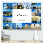 Chemnitz - Stadt der Gegensätze (hochwertiger Premium Wandkalender 2026 DIN A2 quer), Kunstdruck in Hochglanz