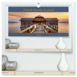 Fünf-Seen-Land (hochwertiger Premium Wandkalender 2026 DIN A2 quer), Kunstdruck in Hochglanz