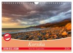 Korsika - Insel der Gegensätze (Wandkalender 2026 DIN A4 quer), CALVENDO Monatskalender