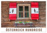 Österreich Rundreise (Wandkalender 2026 DIN A2 quer), CALVENDO Monatskalender