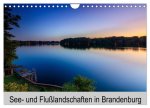 See- und Flußlandschaften in Brandenburg (Wandkalender 2026 DIN A4 quer), CALVENDO Monatskalender