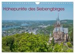 Höhepunkte des Siebengebirges (Wandkalender 2026 DIN A4 quer), CALVENDO Monatskalender