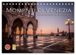 Momenti di Venezia - Venezianische Momente (Tischkalender 2026 DIN A5 quer), CALVENDO Monatskalender